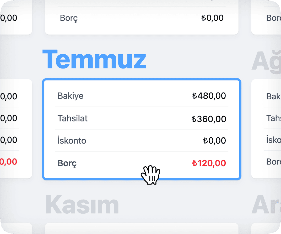 Balance & debts
